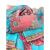 Платок "Драгоценности Екатерины Великой" розовый фон, шелк РУССКИЕ В МОДЕ BY NINA RUCHKINA
