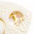Брошь "Голубушка Дуня" со сборчатой глазурью (бижутерия) GOLUBUSHKA BY OXIOMA
