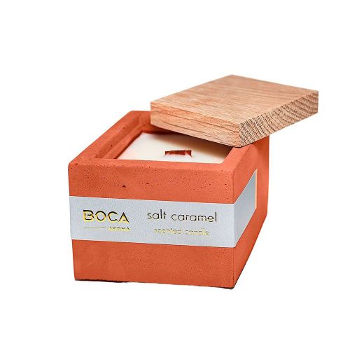 Свеча ароматическая "Salt caramel" 500 г BOCA AROMA