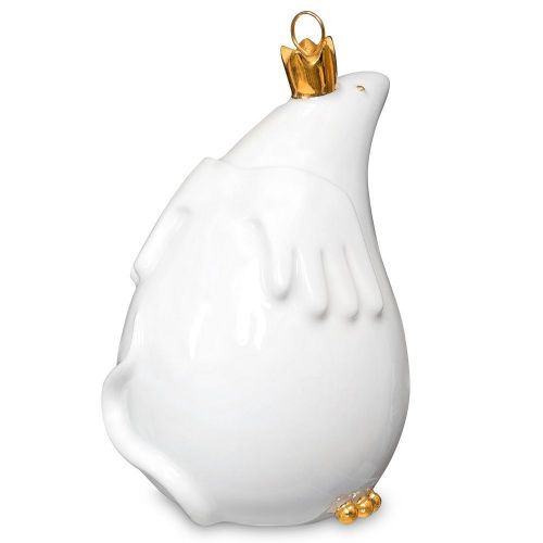 Ёлочное украшение "Мышиный Король" (золото), коллекция "Щелкунчик" RUPOR