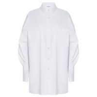 Рубашка базовая белая oversize