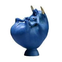 Скульптура "Calf" синий