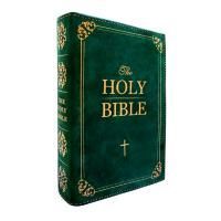 Клатч - книга "Holy Bible" мини изумрудный