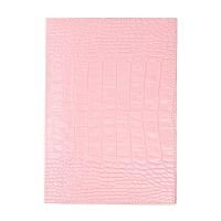 Блокнот "Daily" в обложке из натуральной кожи розового цвета