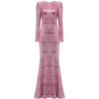 Платье "Margo" миди в розовую пайетку