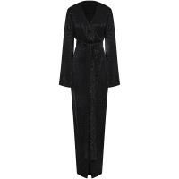 Платье - кимоно черное