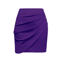Юбка мини "Mother's skirt" фиолетовая