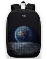 Рюкзак с LED-дисплеем PIXEL MAX - BLACK MOON (чёрный)