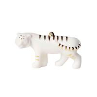 Ёлочная игрушка "Тигр" с позолотой
