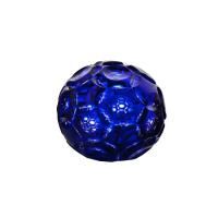 Хрустальный сувенир "Мяч" синий