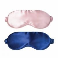 Комплект шелковых масок для сна Сапфир & Сакура