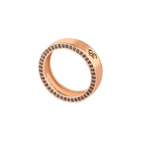 Кольцо "OM" розовое золото