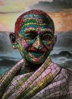 Картина "Ганди"