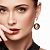 Серьги позолоченные с черными эмалевыми Львами ANNA SKOROKHODOVA ACCESSORIZE / АННА СКОРОХОДОВА. АКСЕССУАРЫ