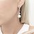 Серьги классические с аметистом и искусственным жемчугом ANNA SKOROKHODOVA ACCESSORIZE / АННА СКОРОХОДОВА. АКСЕССУАРЫ