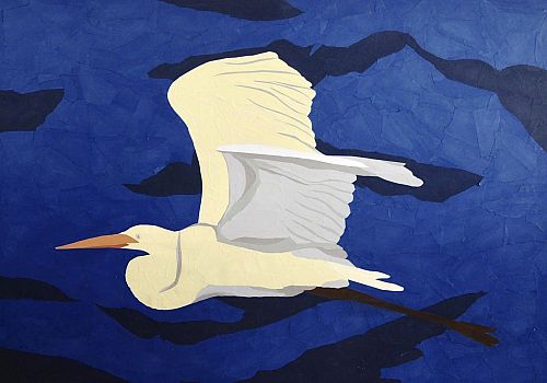 Маша Руденко. Картина "На своей глубине" ASKERI GALLERY / ГАЛЕРЕЯ АСКЕРИ