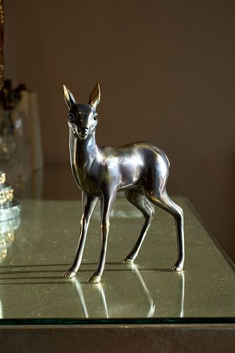 Парная скульптура "Оленята" из бронзы ART GALLERY LEA / АРТ ГАЛЕРЕЯ ЛЕА