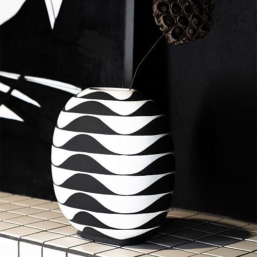 Ваза керамическая "Волны" ST.CERAMICS / СТ.КЕРАМИКА