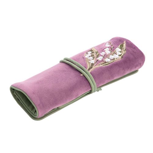 Пауч (клатч) для косметики/украшений "Ландыш" pink MASHU POUCH