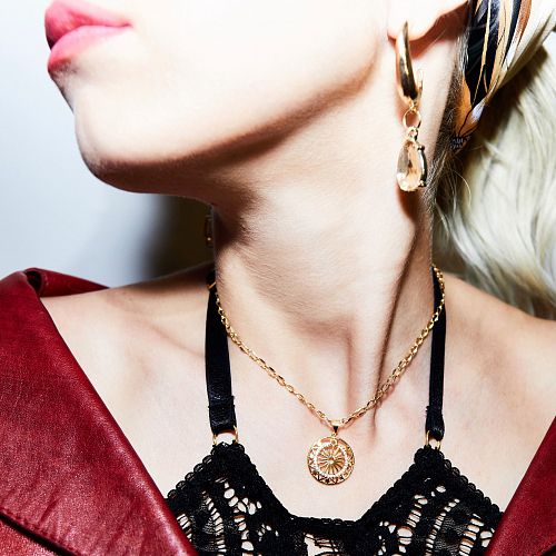 Цепочка с подвеской Звезда позолоченная ANNA SKOROKHODOVA ACCESSORIZE / АННА СКОРОХОДОВА. АКСЕССУАРЫ