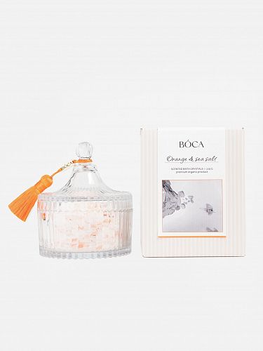 Морская соль для ванны "Orange & Sea salt / Апельсин и морская соль" BOCA AROMA