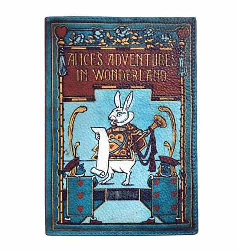 Клатч - книга "Alice in Wonderland / Алиса в стране Чудес" маленький GOLUBKA / ГОЛУБКА