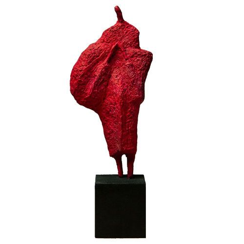 Скульптура "Души" красная NINO SAMADASHVILI