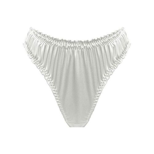 Белые воздушные трусы бразильяна "Naomi / Наоми" PURPUR INTIMATES / ПУРПУР ИНТИМЭЙТС