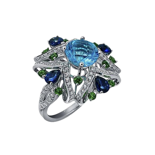 Кольцо "Венский бал" CHEKOTIN JEWELLERY