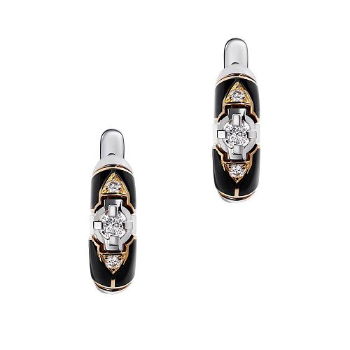Серьги "Armani / Армани" МАСТЕРСКАЯ АГАФОНОВЫХ