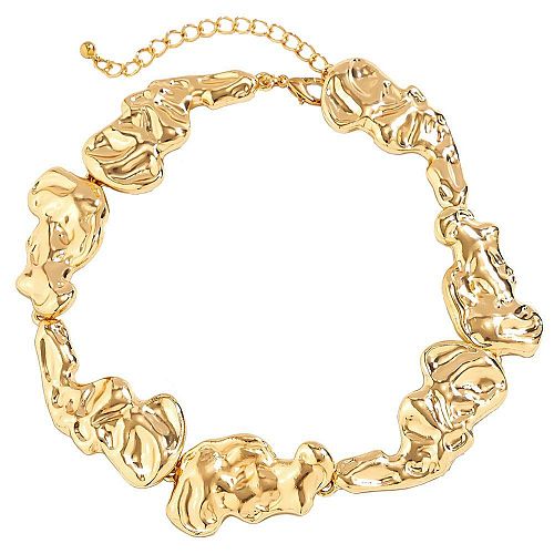 Колье - чокер металлический объемный ANNA SKOROKHODOVA ACCESSORIZE / АННА СКОРОХОДОВА. АКСЕССУАРЫ