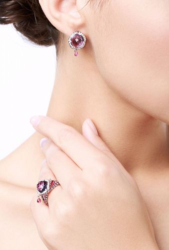 Кольцо "Венский бал" CHEKOTIN JEWELLERY