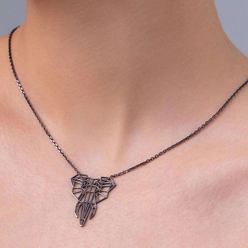 Дизайнерское колье - кулон "Nano Elephant neсklace" THING JEWELRY