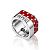 Кольцо двустороннее керамикой "Перец/Соль" THING JEWELRY