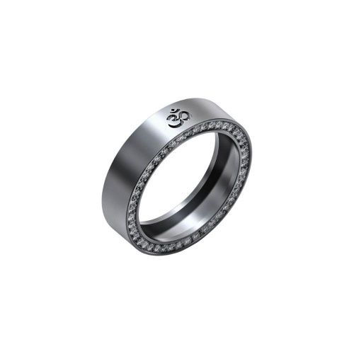 Кольцо "OM" серебро LHASA