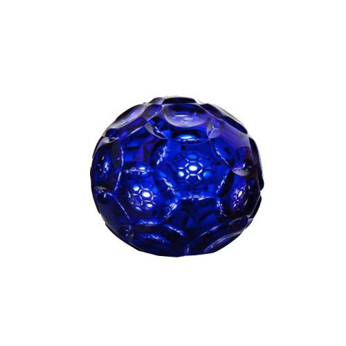 Хрустальный сувенир "Мяч" синий ГУСЕВСКОЙ ХРУСТАЛЬНЫЙ ЗАВОД
