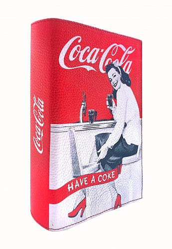 Клатч - книга "Coca Cola / Кока Кола" GOLUBKA / ГОЛУБКА