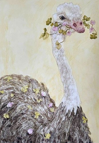 Анна Сладкова. Картина "Клевер" ASKERI GALLERY / ГАЛЕРЕЯ АСКЕРИ
