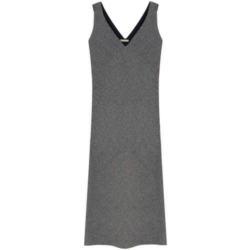 Платье - комбинация миди из тонкой ткани LINEN SKY