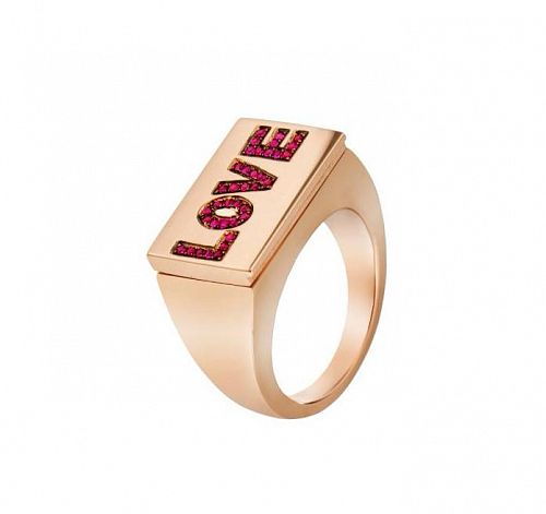 Кольцо "Love / Любовь" RUNA