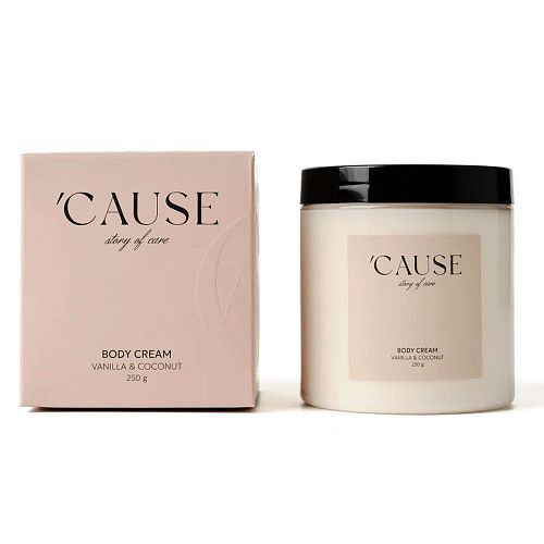 Крем для тела "Vanilla & Coconut / Ваниль и кокос" CAUSE