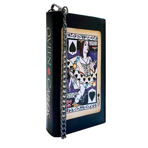 Клатч - книга "Cards / Карты" GOLUBKA / ГОЛУБКА