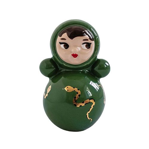 Статуэтка Неваляшка Машенька "Змея" ASIKNOVA CERAMICS