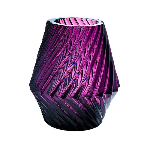 Ваза для цветов "Монако" фиолетовая AVDEEV CRYSTAL