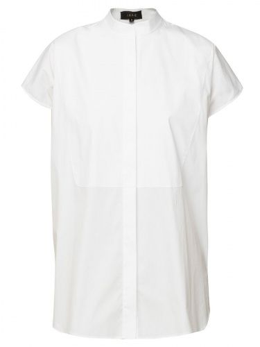 Блуза с коротким рукавом и пластроном IRKE