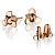 Подвижные серьги пусеты "Spinner" THING JEWELRY