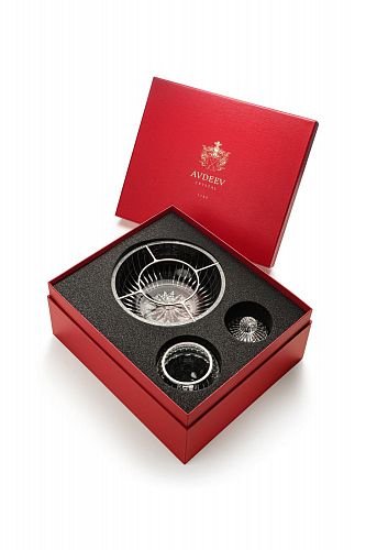 Икорница из хрусталя AVDEEV CRYSTAL