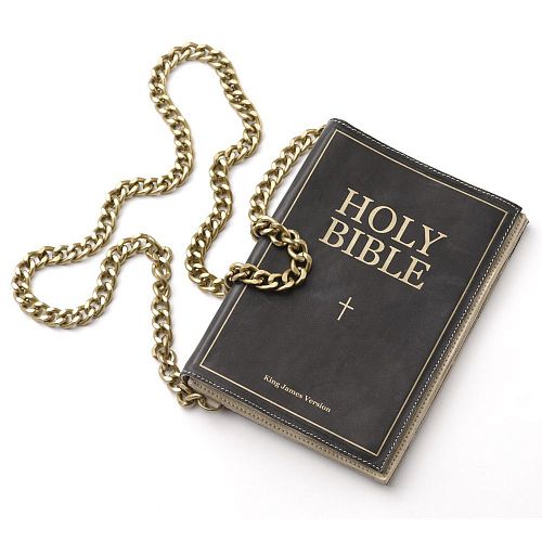Клатч - книга "Holy Bible / Библия" GOLUBKA / ГОЛУБКА