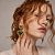Объемные винтажные серьги - гвоздики с подвеской сердце ANNA SKOROKHODOVA ACCESSORIZE / АННА СКОРОХОДОВА. АКСЕССУАРЫ