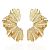 Серьги - гвоздики цветочные позолоченные ANNA SKOROKHODOVA ACCESSORIZE / АННА СКОРОХОДОВА. АКСЕССУАРЫ